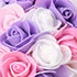 Artificial Eternal Flower Rose Bear Mixed colors